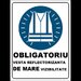 Placuta obligatoriu vesta reflectorizanta de mare vizibilitate